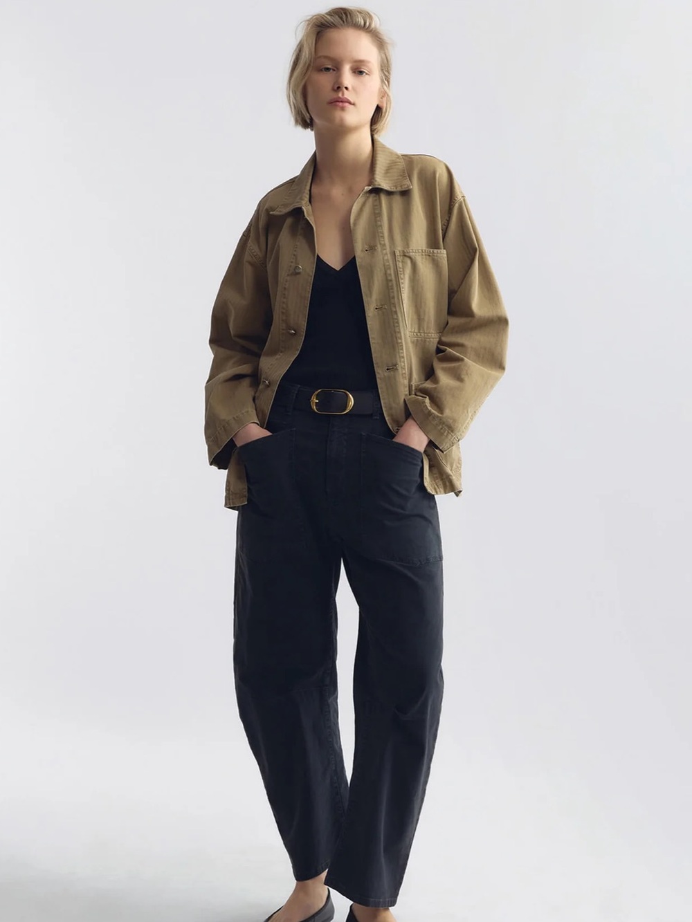Nili Lotan Shon pants-Carbon